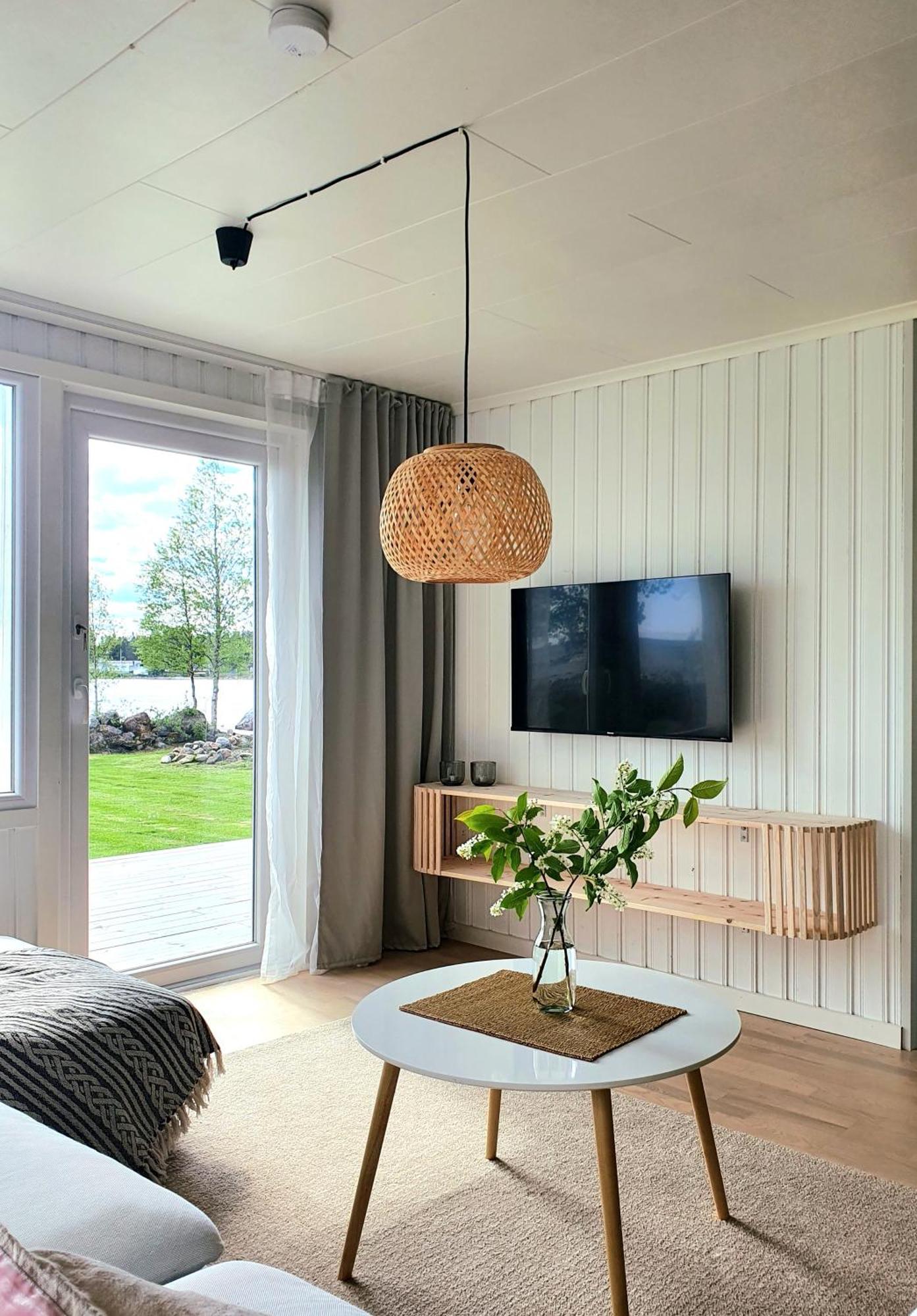 Stuga Med Havsutsikt Robertsfors Luaran gambar